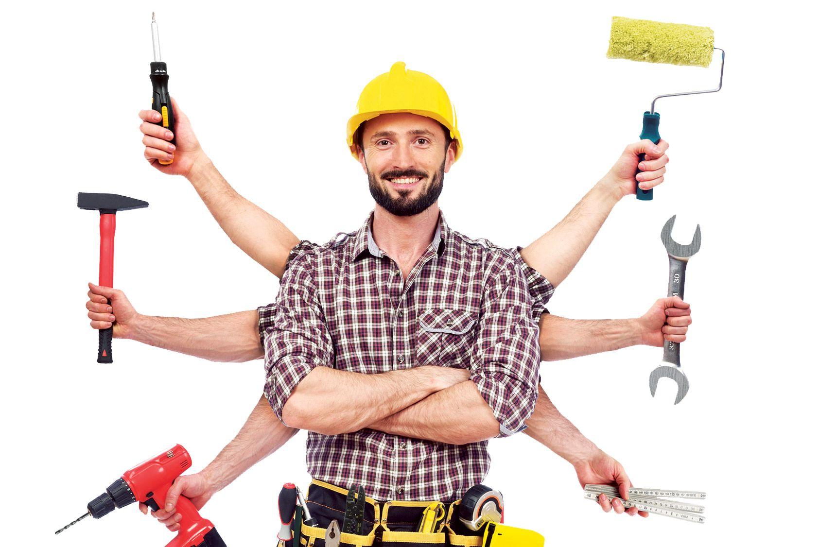 Ремонтно строительные работы это. Мужчина с инструментом. Мужик с инструментом. Строитель отделочник. Рабочие инструменты.